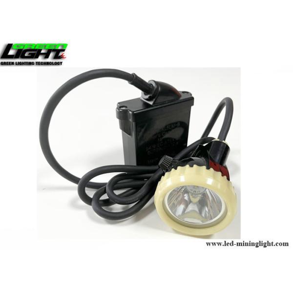Rechargeable Miners Headlamp With  A Mechanical Switch 10000lux IP65