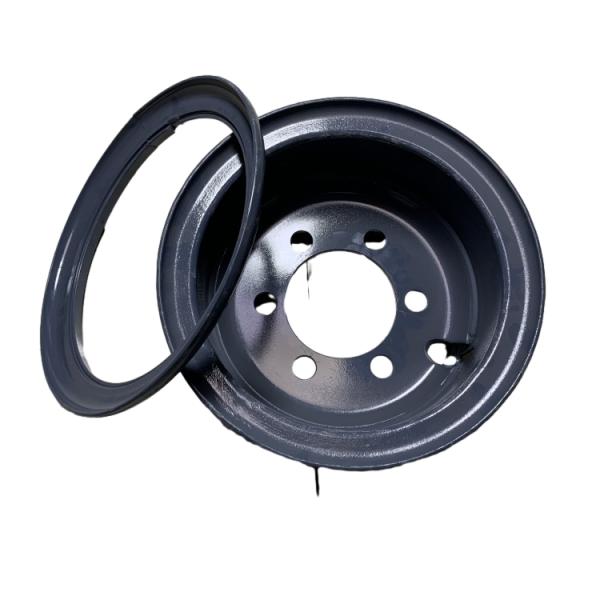 2 Piece 7.00T-15 Steel Wheel Rims for 28x9-15 Tire - Durable Forklift Replacement Parts