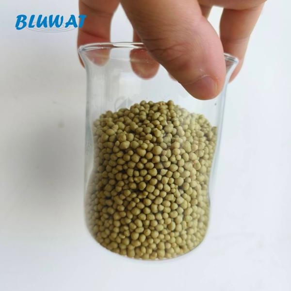 Non-toxic Ferric Sulfate Granular FS Coagulant In Paper Making Wastewater Treatment For Improving Clarity