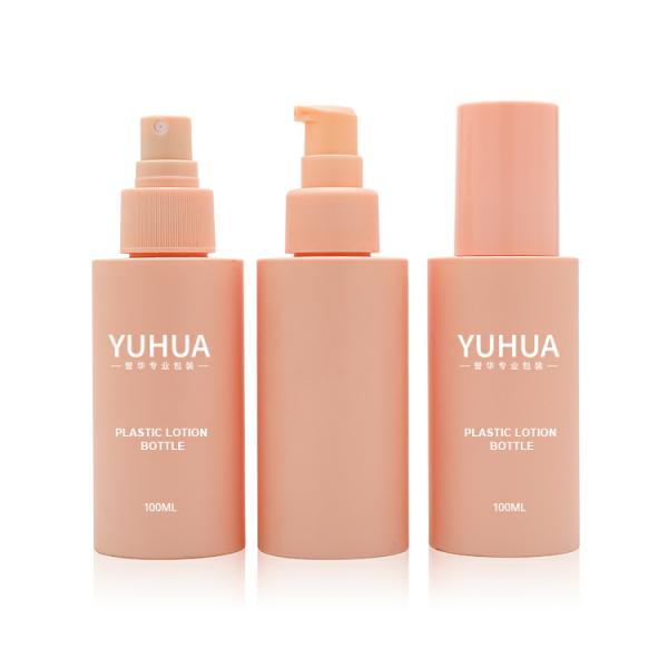 Cosmetic Packaging Spray 100ml Pump Bottle Empty Pink for Hand Sanitizer
