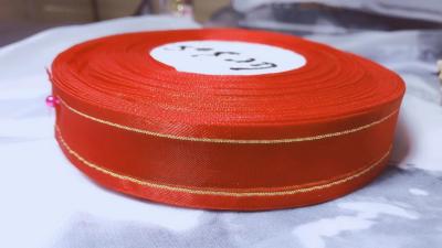 Double Face 100 Nylon Silk Organza Ribbon For Clothing Accessories