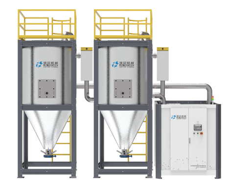 High Speed Plastic Material Dryers Corrosion Resistance Self Diagnostic Function