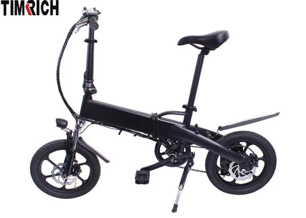Aluminium Alloy Electric Battery Powered Bike , 16 Inch Electric Bike TM-KV-1630