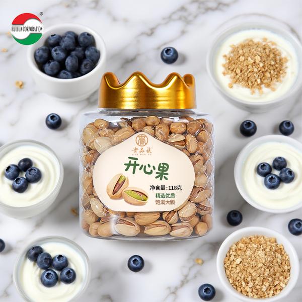 Tapa de corona, tarro de plástico, tarro de caramelos, material de grado alimenticio, material de grado alimenticio, cilindro de plástico transparente para botella, productos nutricionales para la salud