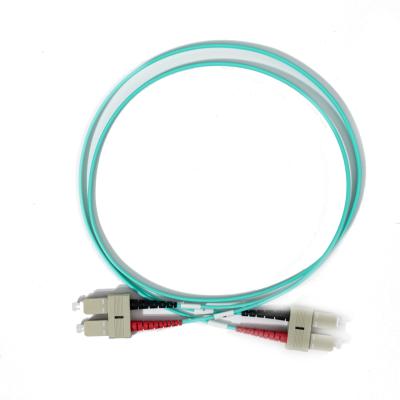 MM DX 2,0 mm SC UPC à SC UPC câble à fibre optique 7 mètres LSHZ