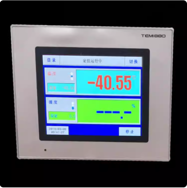 Temi880 Digital Temperature Controller with 5.7-inch Touch Screen, 120 Program Groups, and ±0.2℃ Accuracy