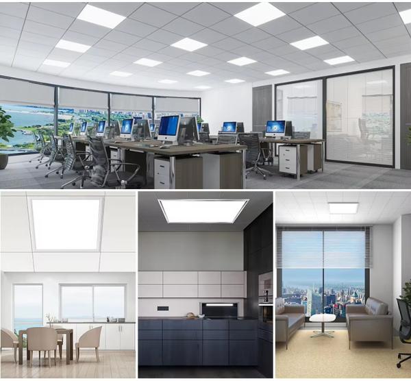 Recessed LED Panel Light 300X300 600X600 300X1200 Aluminum LED Backlight Panel