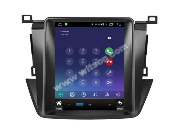 9.7'' Tesla Vertical Screen For Toyota Rav4  2013-2018 Android Car Multimedia Player