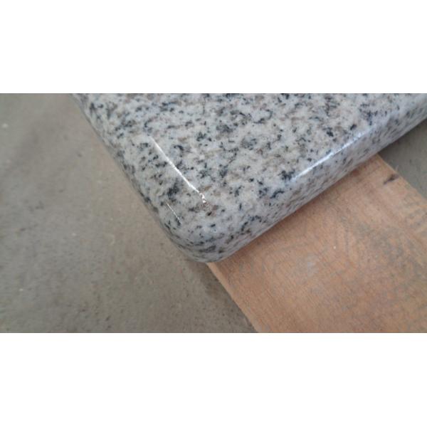 Indoor / Outdoor Granite Tiles , Light Grey Hard Honed Granite Floor Tile