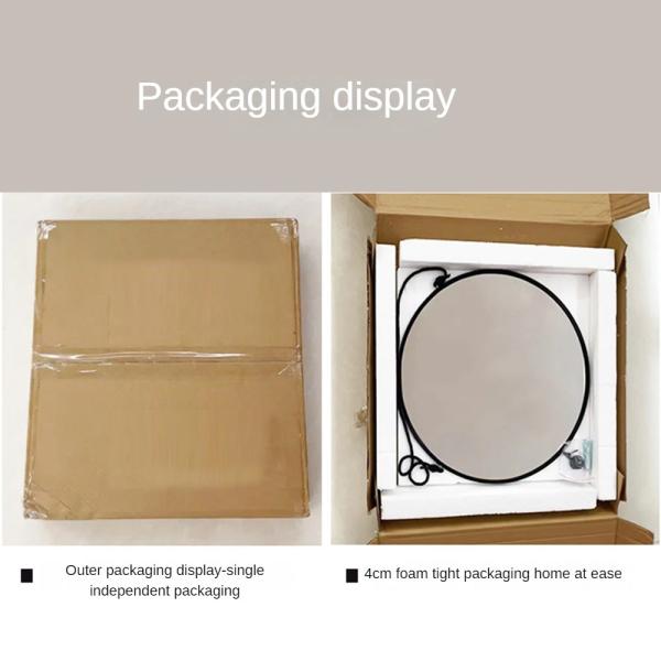 Vintage Antique Bathroom House Decor Plastic Frame Wall Mirror for Every day Occasion