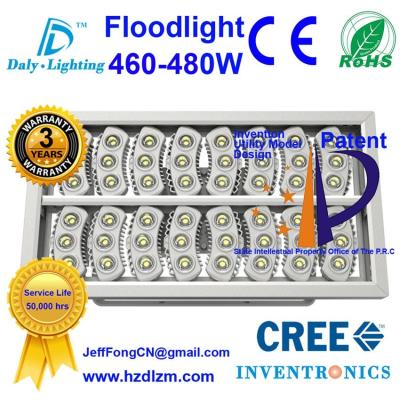 LED Flood Light 460-480W with CE,RoHS Certified and Best Cooling Efficiency Floodlight Made in China
