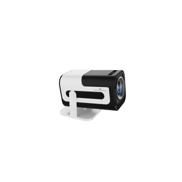 Mini Portable Smart Projector 4K Android 13.0 Resolution 2GB RAM LCD Home Video Theater Outdoor Use