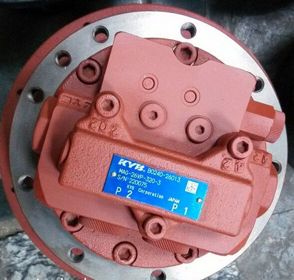 KYB excavator final drive,KYB hydrualic travel motor,KAYABA MAG-26VP-400E