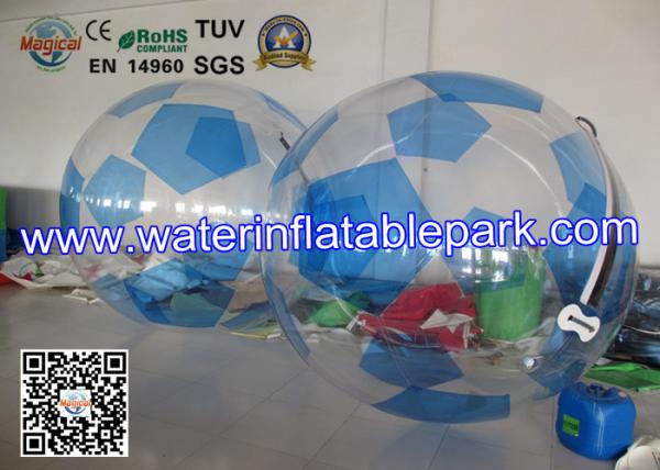 PVC Inflatable Water Ball , Outdoor Inflatable Football with Fun