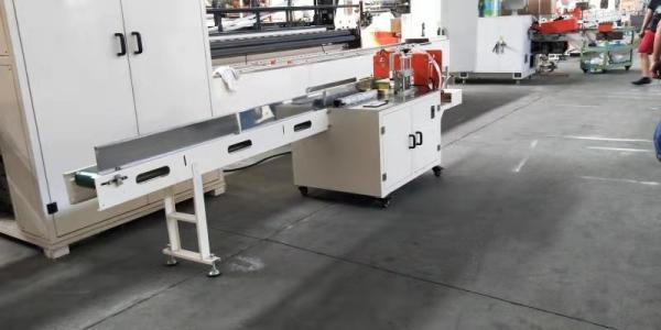 Máquina de embalaje de papel de servilletas semiautomática de buen precio para plantas manufactureras