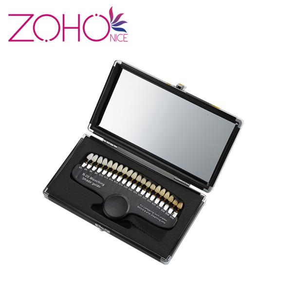 Зубы фарфора 3д клиники зубоврачебные затеняют проводника для генетических желтых зубов