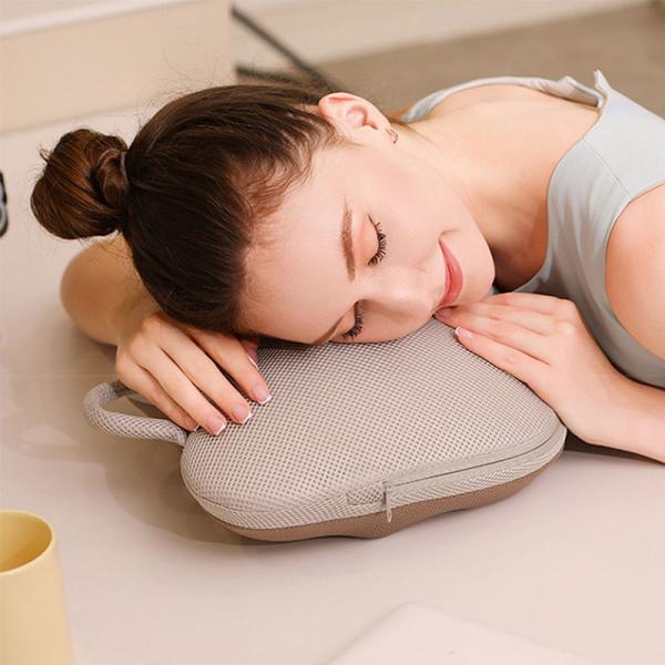 Massager Adjustable Hot Compress Lumbar Massage Lower Back Cordless Massager With Heat Vibration