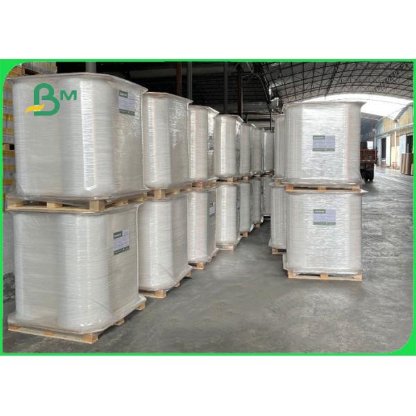 28g/m2 White Straw Wrapping Paper 26mm 29mm Food Grade Biodegradable