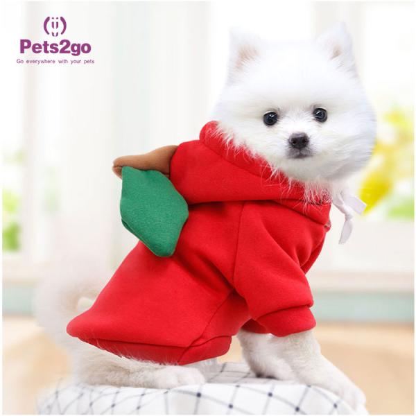 O fruto dá forma aos animais de estimação do material 1kg de pano que vestem a roupa