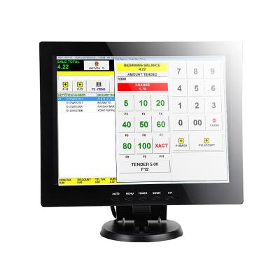 VGA entrou VESA 1280*1024 monitor do tela táctil de 10,4 polegadas para o sistema da posição