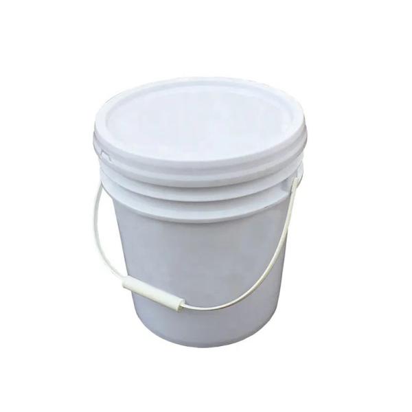 Personalised Printed Round 5 Gallon Plastic Container With Lid Snap On