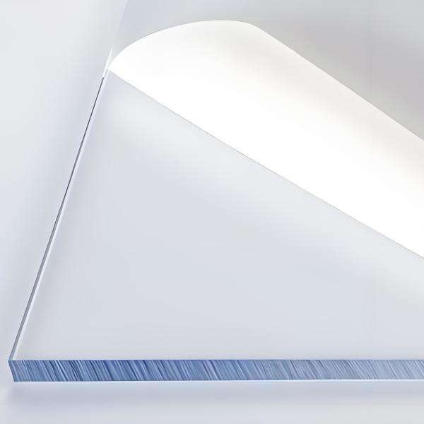 8mm Clear Polycarbonate Sheet Impact Resistant Perfect For Protective Barriers And Safety Glazing