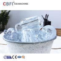 10 toneladas de equipamento comestível da fatura de gelo do tubo aplicado para a bebida fria e o alimento refrigerando