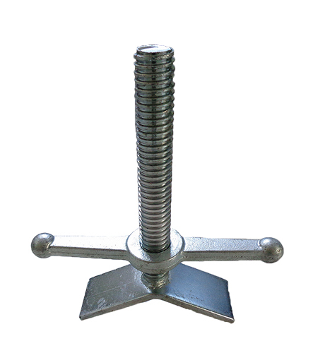 Hollow And Solid Steel Scaffold Leveling Screw Jacks For Construction