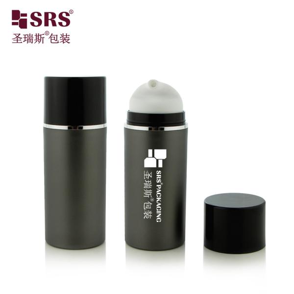 PA602 Snap On Type Ronde Brillante Matte Injection Personnalisation Sérum capillaire Gel rafraîchissant Plastic Ailrss Bouteille Emballage Shampooing