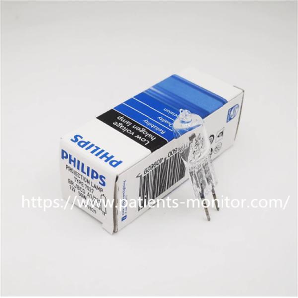 PHiliph  7027 12V 50W G6.35 Microscope Projector Slit Lamp Bulb Original