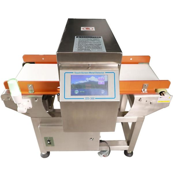 Online Food Grade Metal Detector Processing Inspection System Equipment JZD-300
