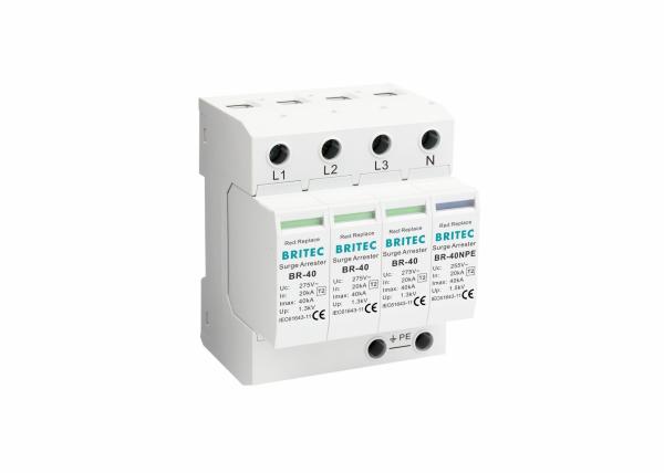 Class II AC T2 Class C BR-40 Type 2 Spd 40kA Surge Protection Device