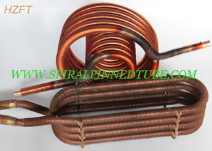 Ребристая труба Dia 19.05MM ISO наружная свертывает спиралью медный или медный никель