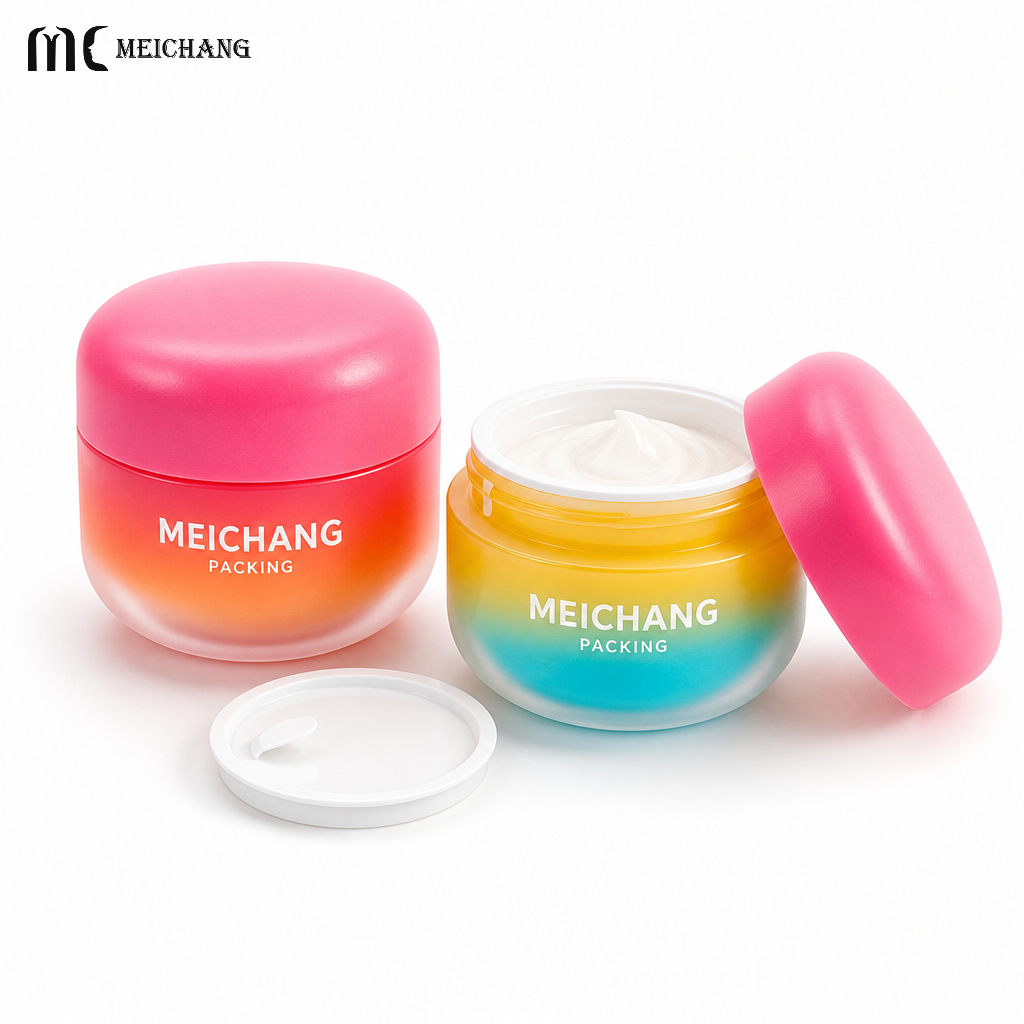 60g Refillable Cosmetic Jar with PP Replaceable Inner Liner(MC-P-562)