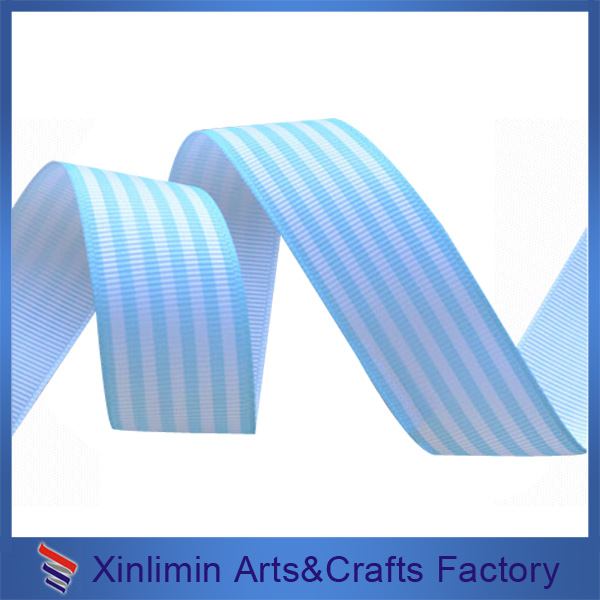 Fashion and Useful Printed Satin Grosgrain Moire Ribbon for Customized Branding