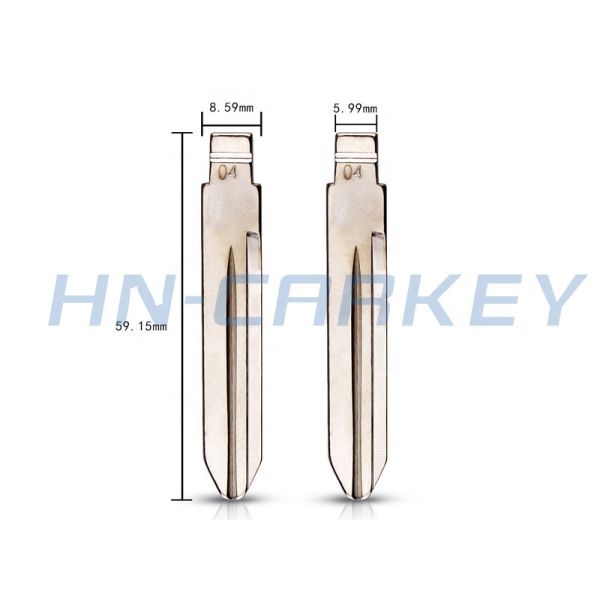Remote Car Key Blade Replacement Metal Blank Uncut Blade CY24 Type #04 For 300C