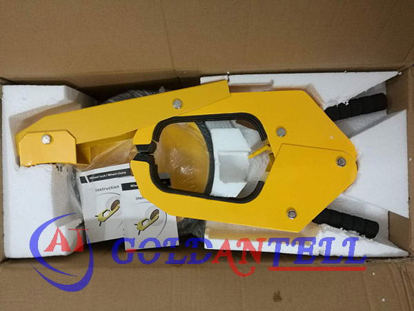 Водоустойчивый замок колеса автомобиля ширины 25cm стоянки безопасности безопасностью