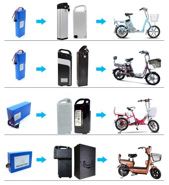 Bateria de lítio LiFePO4 OEM ODM 24V 36V 48V Bateria de íons de lítio para bicicletas elétricas / scooters / cadeira de rodas