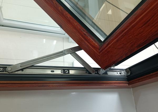 Modern Design Swing Out Kitchen Window With Tempered Insulated Glass