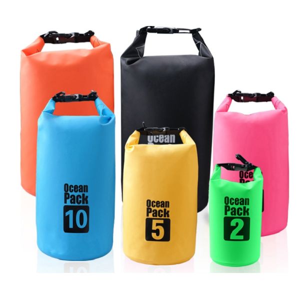 15Lt Travel Lightweight Camping Cooler Bag 500D PVC Tarpaulin Waterproof Dry Bag Backpack