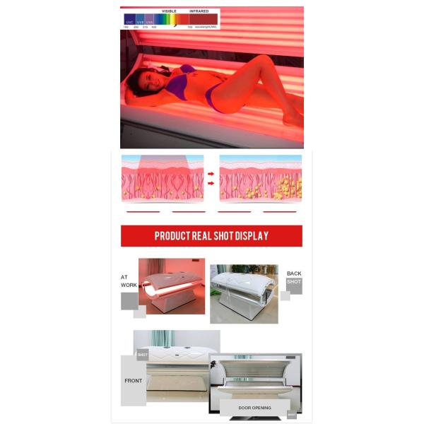PDT Red Light Collagen Bed 633nm LED Phototherapy Machine For Clinic