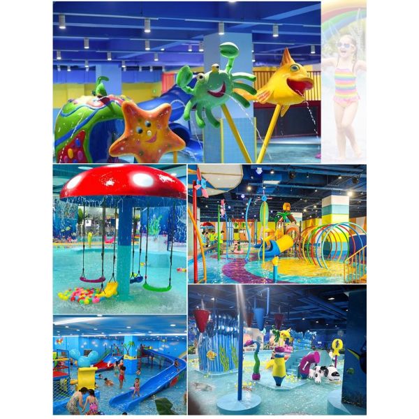 Water Attraction Amusement Park Slides Swimming Pool Water Slide