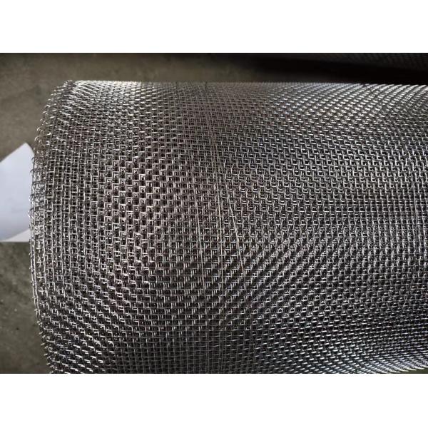 2m Width 10mesh 304 Stainless Steel Woven Wire Mesh 2.5mm Openning Selvage Edge