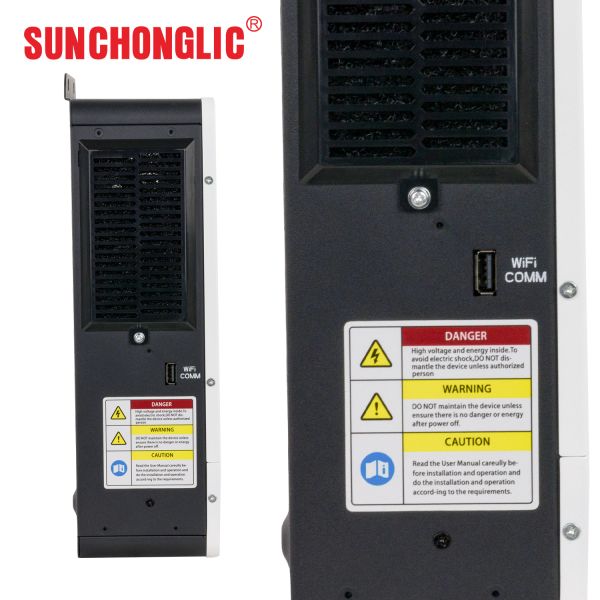 SUN-D This 1.2kW pure sine wave hybrid inverter integrates MPPT technology , dual AC and PV charging inputs , and UPS functionality into a single , reliable power solution