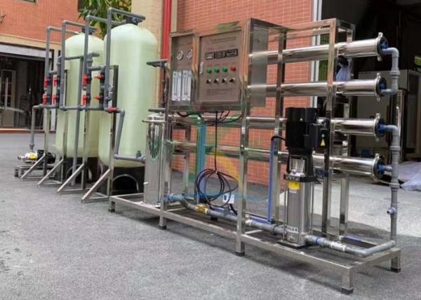 2TPH RO Water Treatment System Plant For Irrigation / Drinking RO Filter System