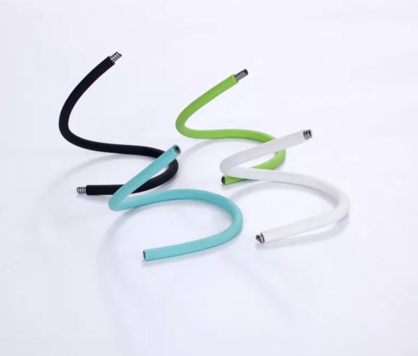22mm Phone Holder Clamp Tube  Mounts Mobile Flexible Plastic Gooseneck Galvanized
