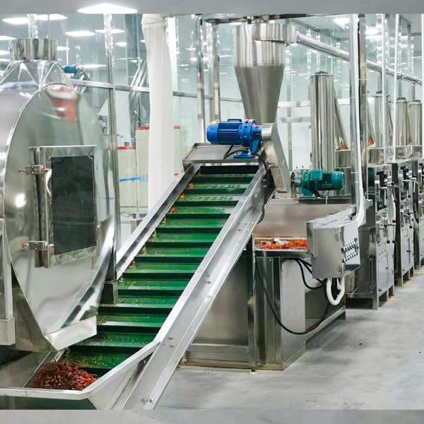 Wearproof Onion Powder Fruit Vegetable Processing Line 50 To 800kg/ H