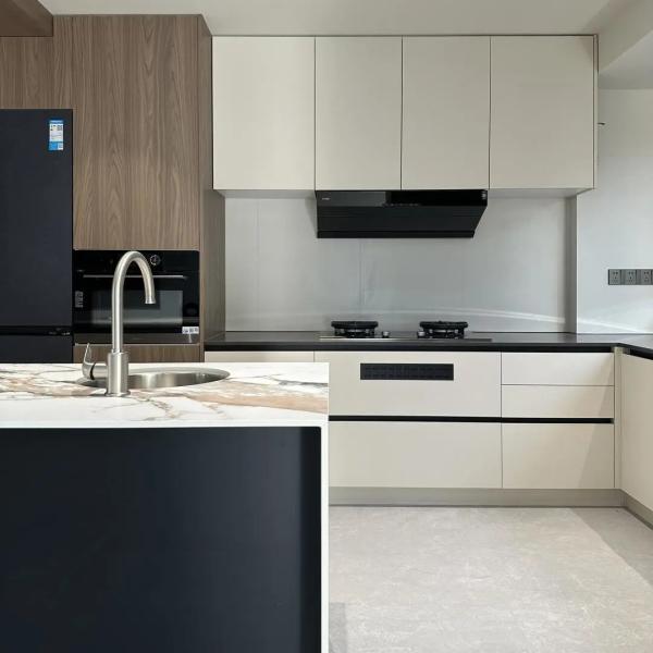 Diseños de gabinete de cocina moderno para el gabinete de cocina en casa