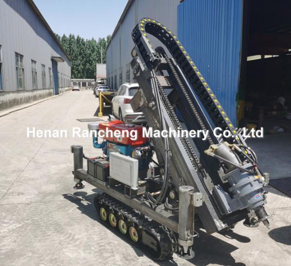 High Efficiency 25HP Diesel Pile Driver Drilling 30m Depth With 50-300mm Diameter