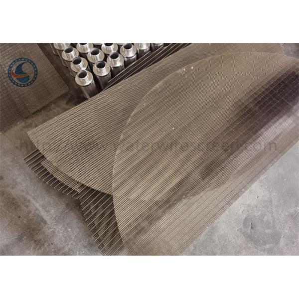 Fish Ponds Wedge Wire Screen Filter Aquaculture Static Sieve For Koi Pond